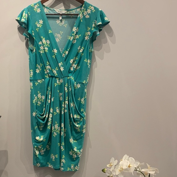 BCBG Generation Floral Print Dress - Size S - Picture 5 of 8